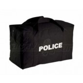Rothco Canvas Small Black Police Logo Gear Bag